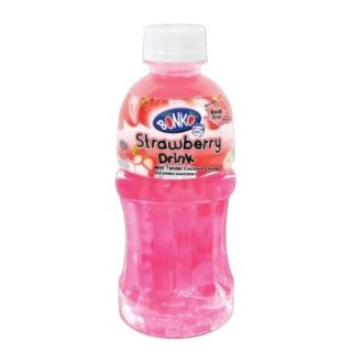 24包 BONKO 椰子块饮料 草莓味 320毫升