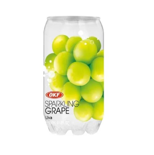 24x350ml OKF Sparkling Drink Grape Flavor