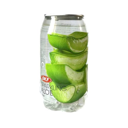 24x350ml OKF Sparkling Drink Aloe Vera Flavor