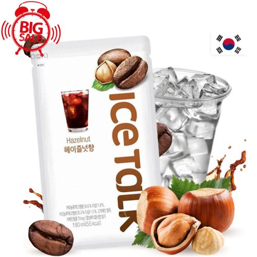 50x230ml Ice Talk Coffee (Bag) Hazelnut Flavor