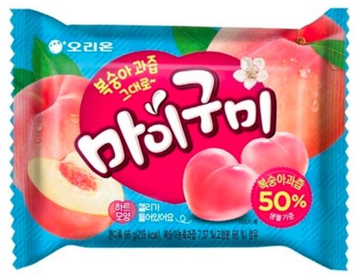 40x66g ORION Mygumi Peach Gummy Candies