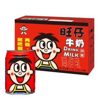 24瓶旺旺牛奶饮料 245毫升