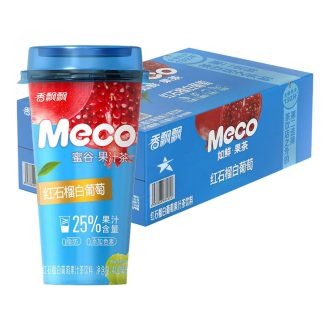   15包香飘飘水果茶 Meco 蜂蜜谷石榴葡萄味 400毫升