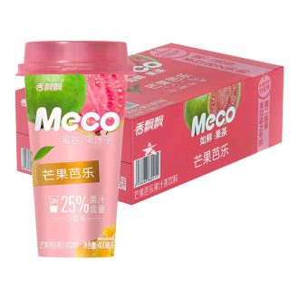 15DB香飘飘果茶Meco蜜谷芒果即番石榴400ml