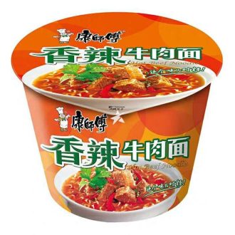111g Master Kong Instant Bowl Noodles Spicy Beef Flavor