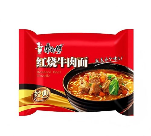 24x105g Master Kong Instant Tészta Klasszikus Párolt Marha Ízesítéssel