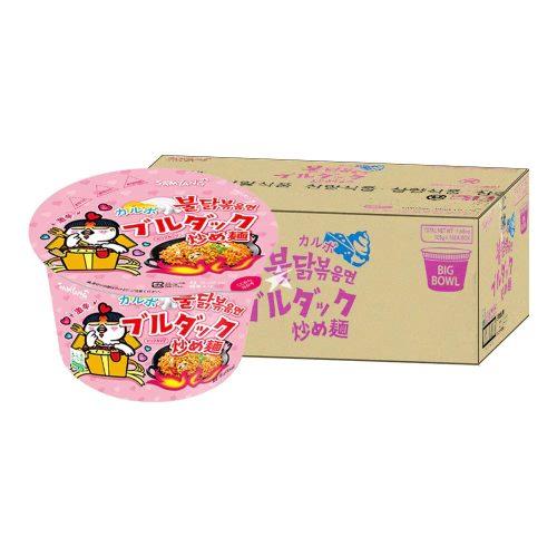 16*105g Samyang Hot Chicken Flavor Ramen Big Bowl Carbonara Flavor