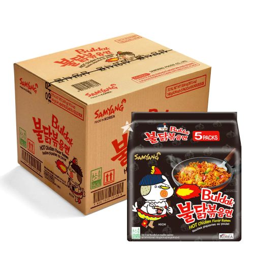 40x140g Samyang Buldak Tészta Eredeti Císpős Csirke Ízesítéssel