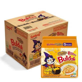 40包三养火鸡辣味拉面，四种芝士口味，145克