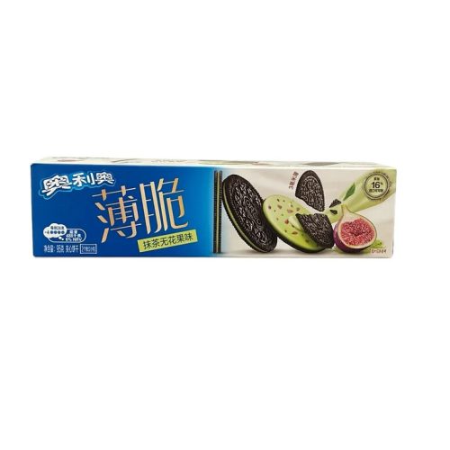24x95g Oreo Vékony Keksz Matcha Füge Ízesítéssel