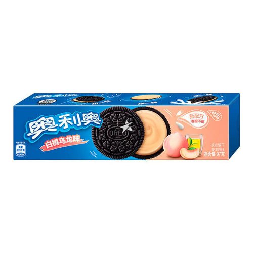 24×97g Oreo Keksz Fehér Őszibarack-Oolong Ízesítéssel