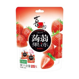120克 喜之郎魔芋果冻 – 草莓味
