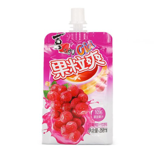 24x258ml Xizhilang CiCi Fruit Jelly Drink Red Grape Flavour