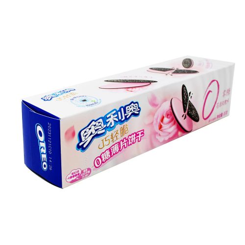 24x95g Oreo Zero Sugar Cookies Rose Flavor