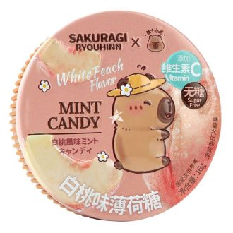 16克水豚薄荷糖白桃味