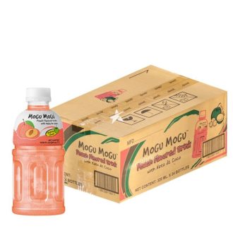 24瓶 Mo克u Mo克u 椰子桃子味饮料 320毫升
