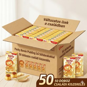   50片装格力高百奇动物系列 - 狮子香蕉布丁味 35克