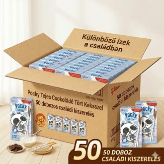   50片装格力高百奇动物系列 - 熊猫牛奶巧克力味 35克