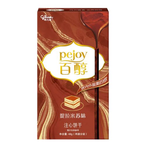 36×48g Glico Pejoy Pocky Tiramisu Ízesítéssel