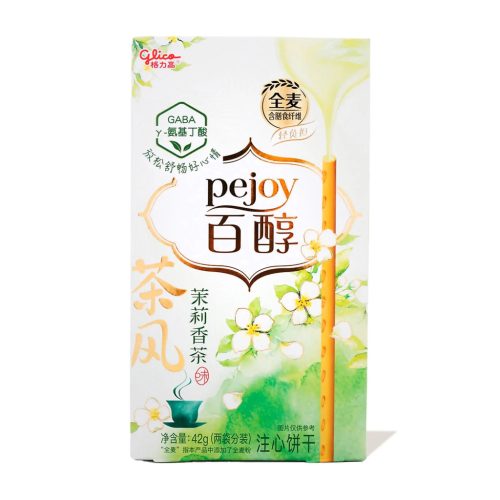 36×48g Glico Pejoy Pocky Jázmin Tea Ízesítéssel