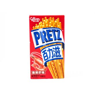 41克格力高PRETZ棒状饼干，微辣虾味