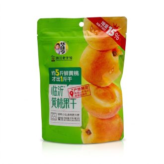 65克华味亨黄桃干