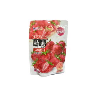 金德福草莓味魔芋果冻（160克）