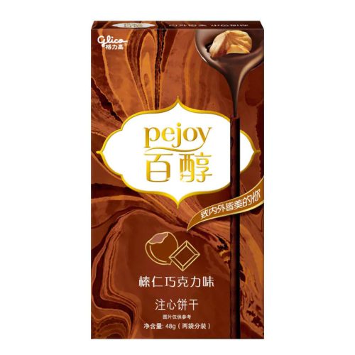 36×48g Glico Pejoy Pocky Mogyorós Csokoládé Ízesítéssel