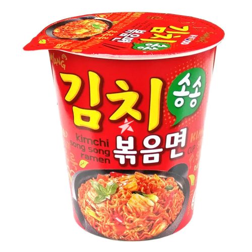 12x70g Samyang Poharas Ramen Tészta Kimchi Song Song Ízesítéssel