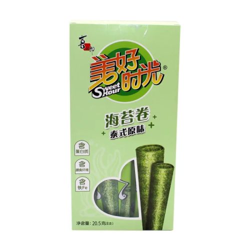 12x20.5g Xizhilang Good Time Seaweed Roll Thai Original Flavor