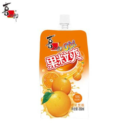 24x350ml Xizhilang CiCi Fruit Jelly Drink Orange Flavour