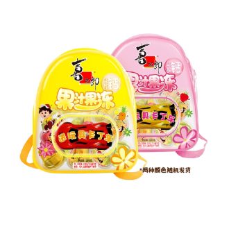 600克西芝浪水果汤冻，书包包装