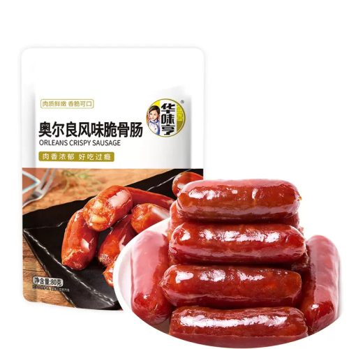 20x80g Huaweiheng Crispy Sausage Orleans Flavor
