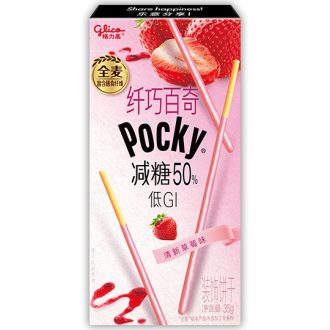 35克格力高百奇细条饼干（草莓味）