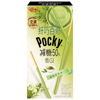 35克格力高百奇棒饼干（纤细型），抹茶味