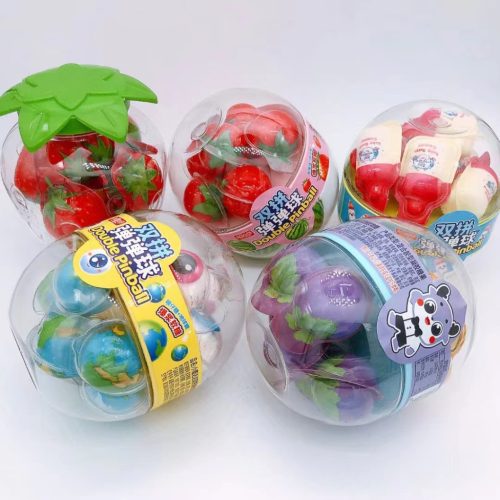36x96g Xiaolu Dada Double Combination Bouncing Balls Grape & Mango Flavor
