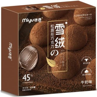 210克 Miyu 松露造型巧克力牛奶味