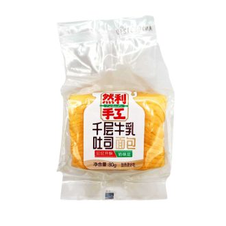 80克然利分层牛奶吐司