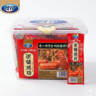 20PCS Xian Ge Grilled Sausage - Street Style 45g