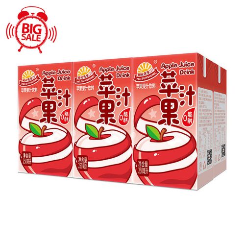24x250ml Mr. Sunshine Apple Juice Drink