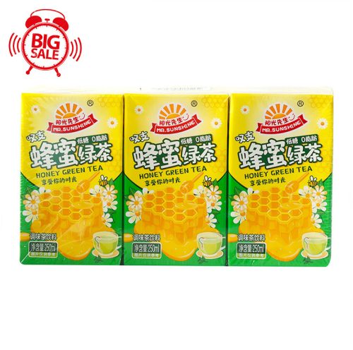 24x250ml Mr. Sunshine Honey Green Tea Drink