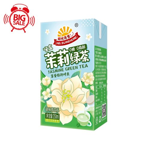 24x250ml Mr. Sunshine Jasmine Green Tea Drink