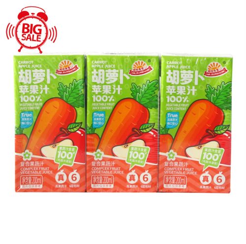 224x200ml Mr. Sunshine Carrot Apple Juice