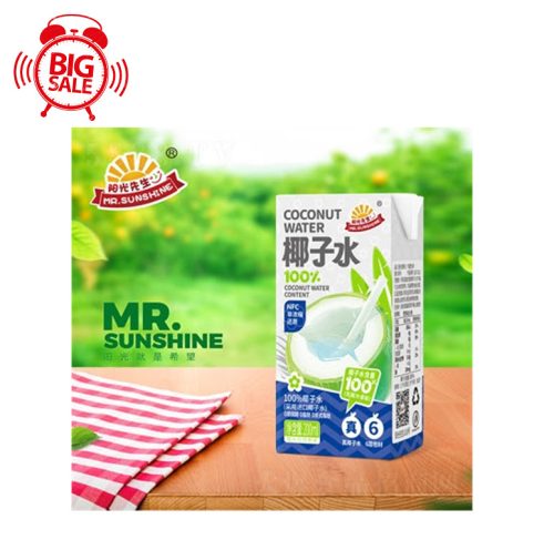 24x200ml Mr. Sunshine Coconut Water
