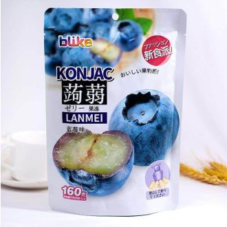 金德福蓝莓味魔芋冻（160克）