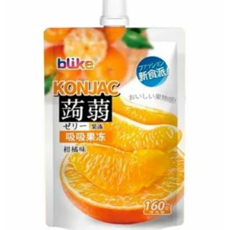 金德福魔芋纤维凝胶（柑橘味）160克