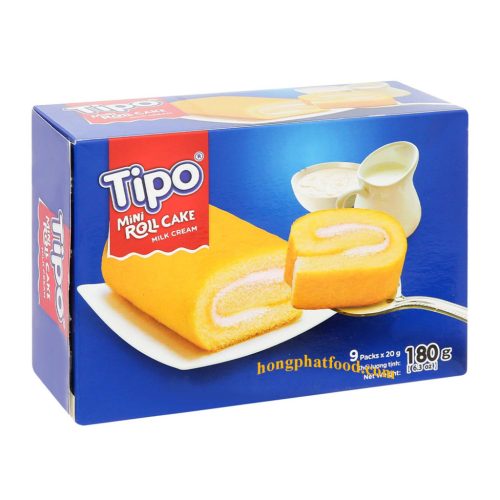 54x80g Tipo Piskótatekercs Tej ízű