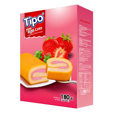 54x80g Tipo Piskótatekercs Eper ízű