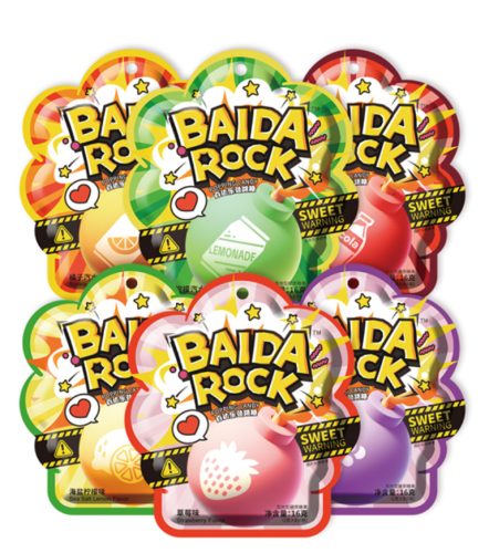 40x20g Baida Popping Candy Chocolate & Yogurt Flavor
