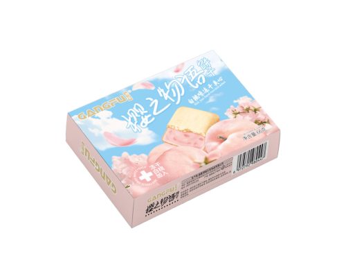 36x66g Gangfu Sakura Story Biscuit White Peach Flavor